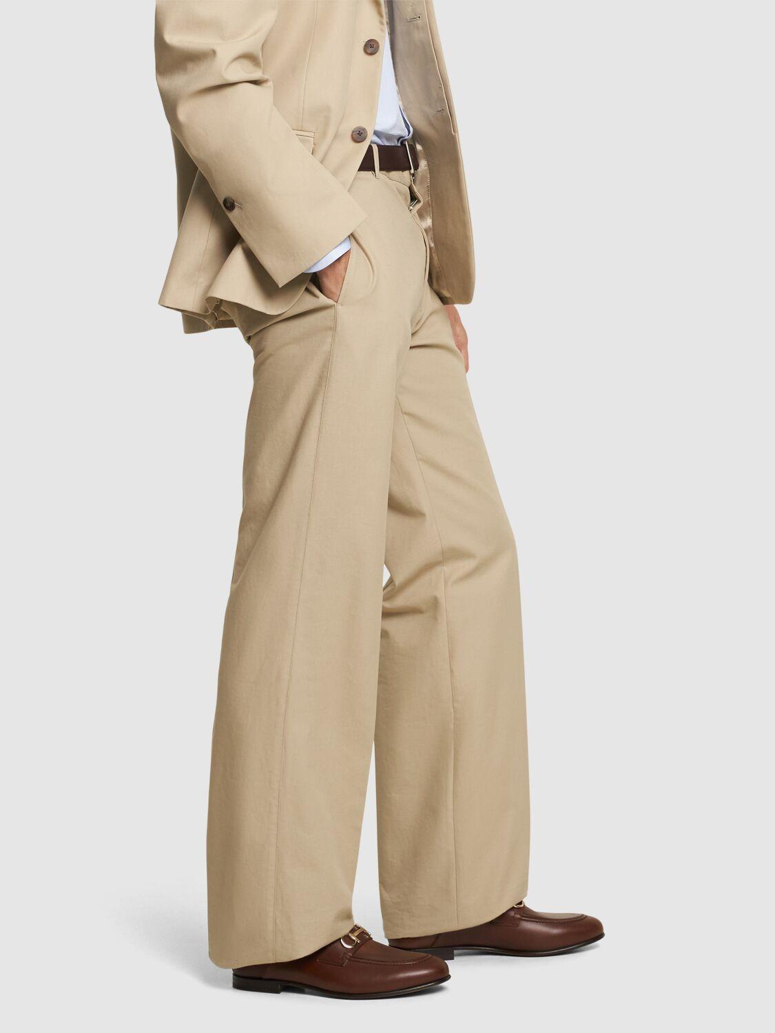 FERRAGAMO Gin Leather Loafers In Cioccolato Product Image