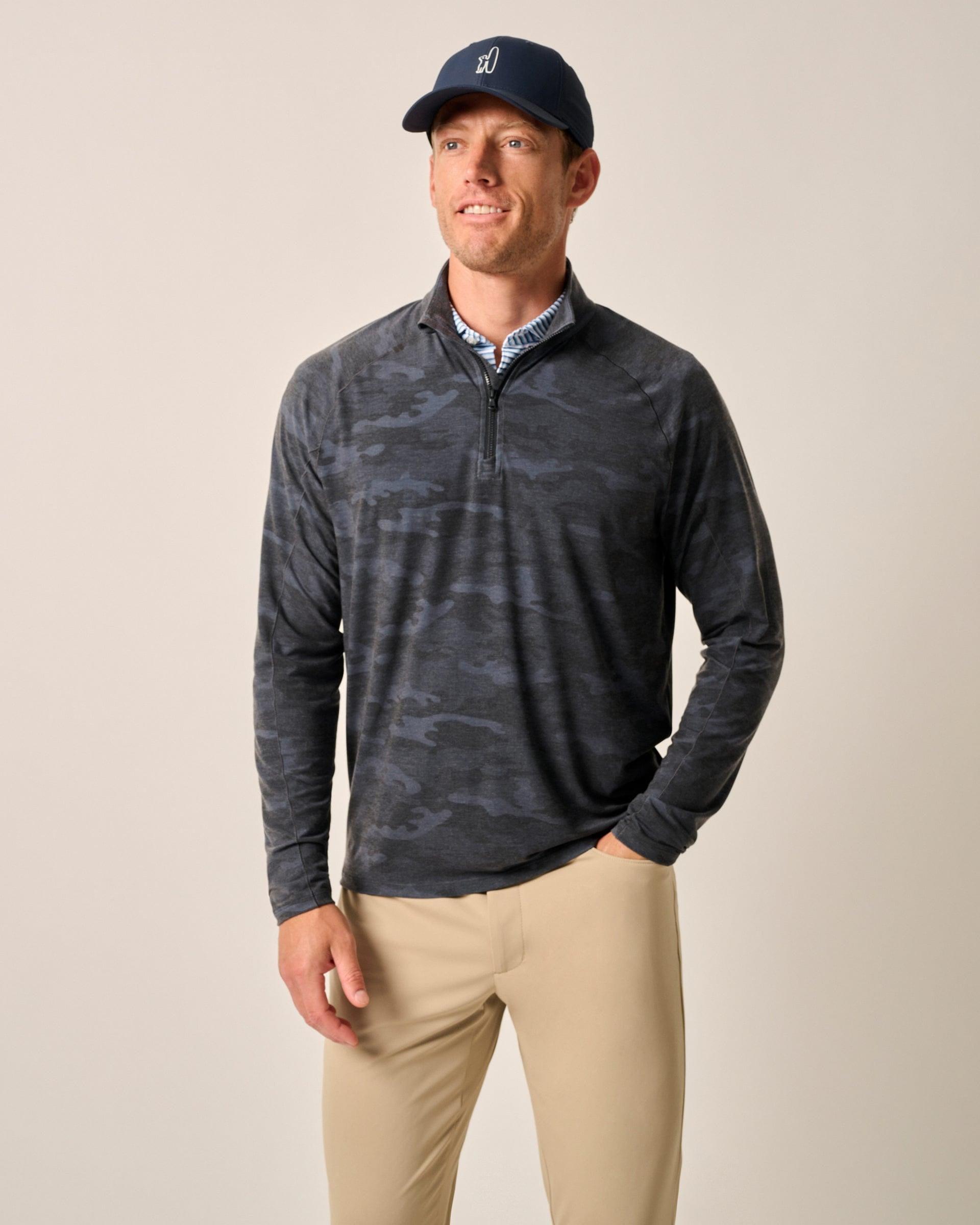 WM Phoenix Open Patton Performance Camo 1/4 Zip Pullover Product Image