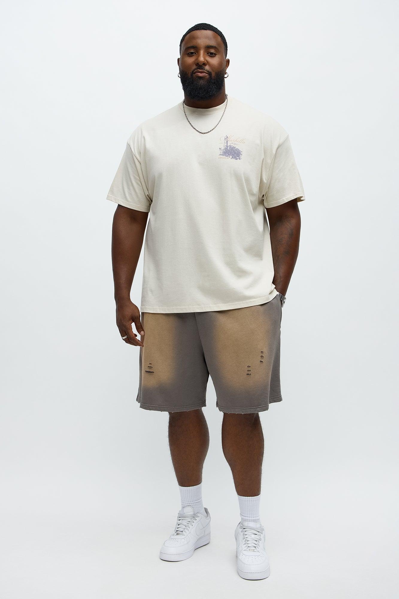Marbella Spain Short Sleeve Tee - Cream Product Image