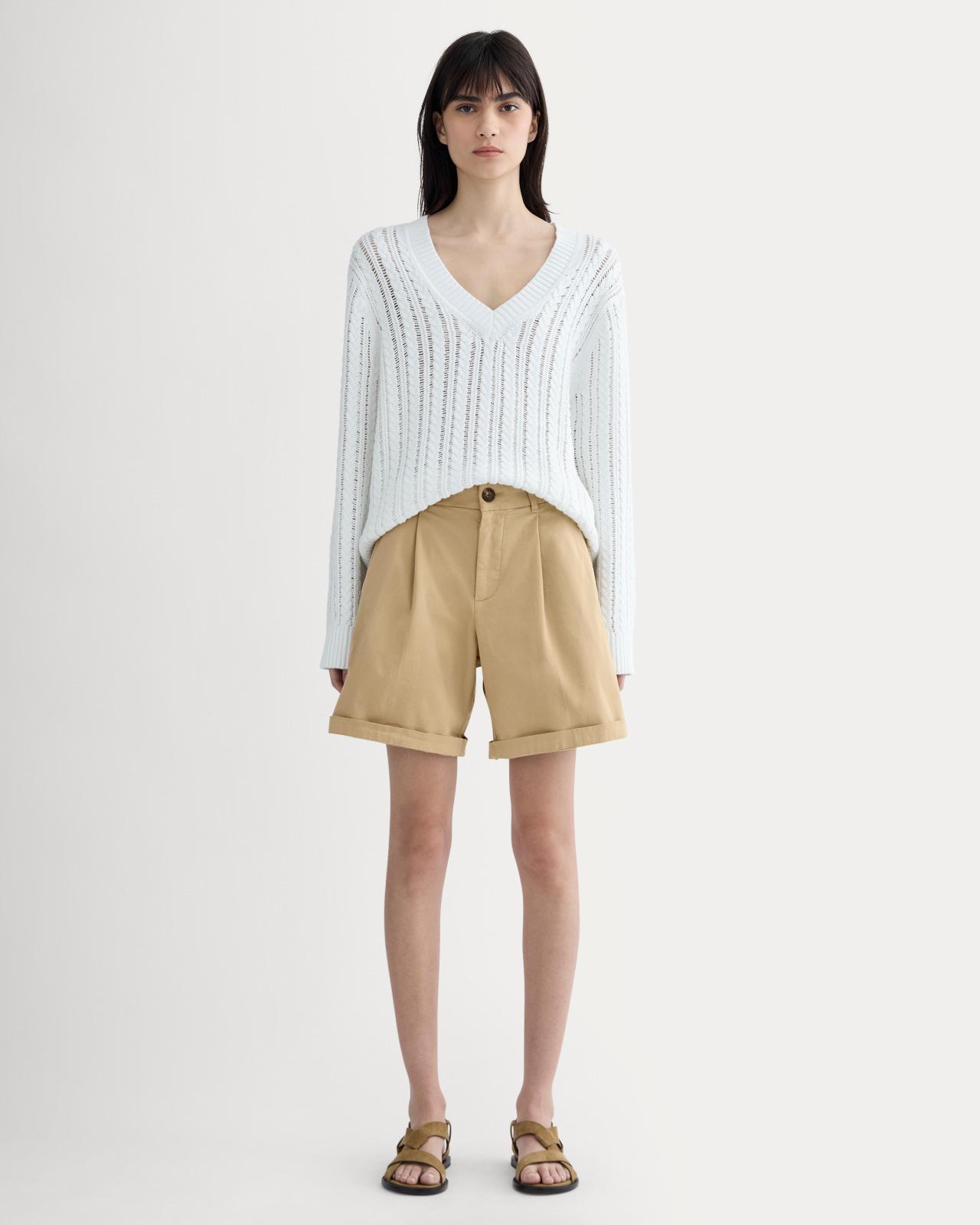 The Pleated Chino Short Product Image