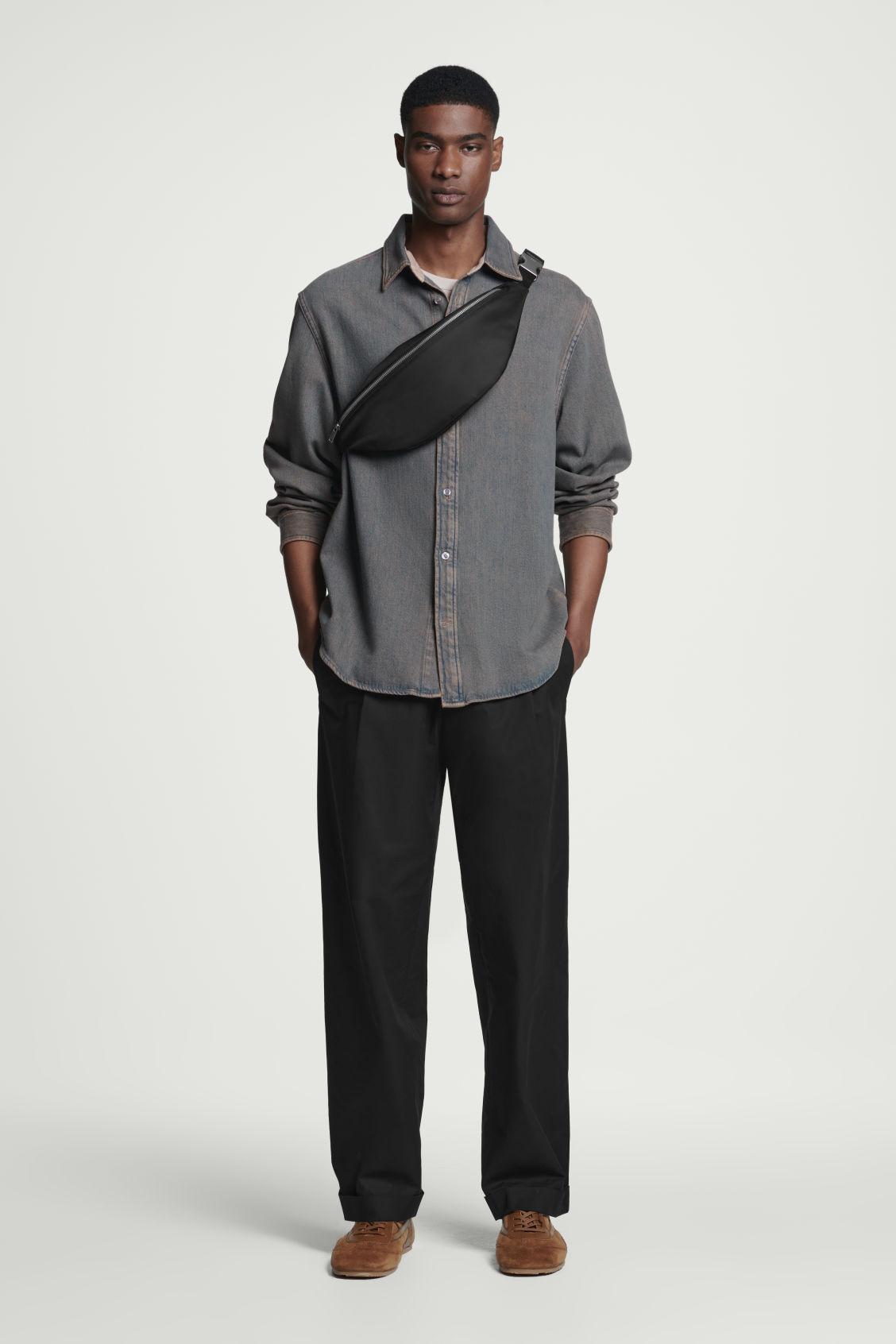 SLOUCHY CROSSBODY BAG - NYLON Product Image