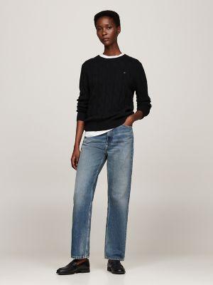Wool Cable Knit Sweater Product Image
