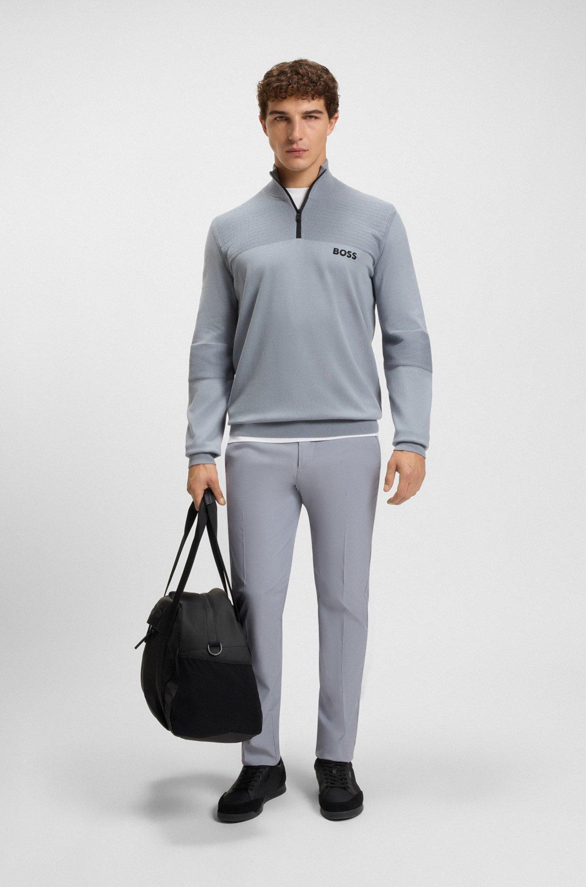 Cuffed pants in water-repellent four-way-stretch twill Product Image