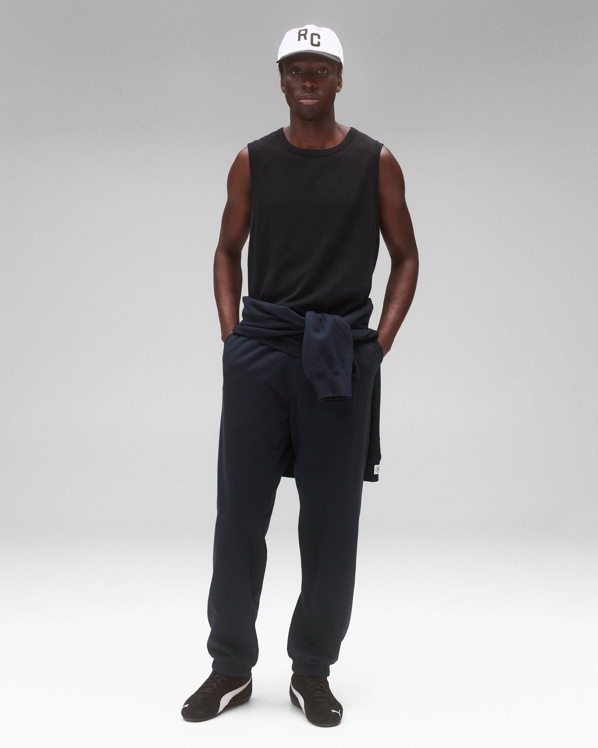 Dual Jersey Slim Sleeveless Shirt Male Product Image