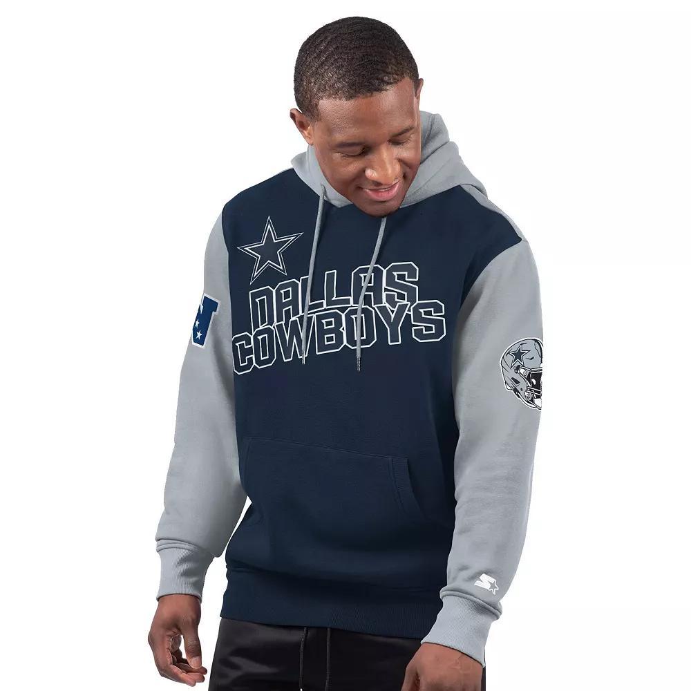 Mens G-III Sports by Carl Banks Dallas Cowboys Extreme Pullover Hoodie Blue Product Image