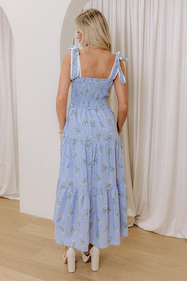 Small Town Cutie Floral Maxi Dress Product Image