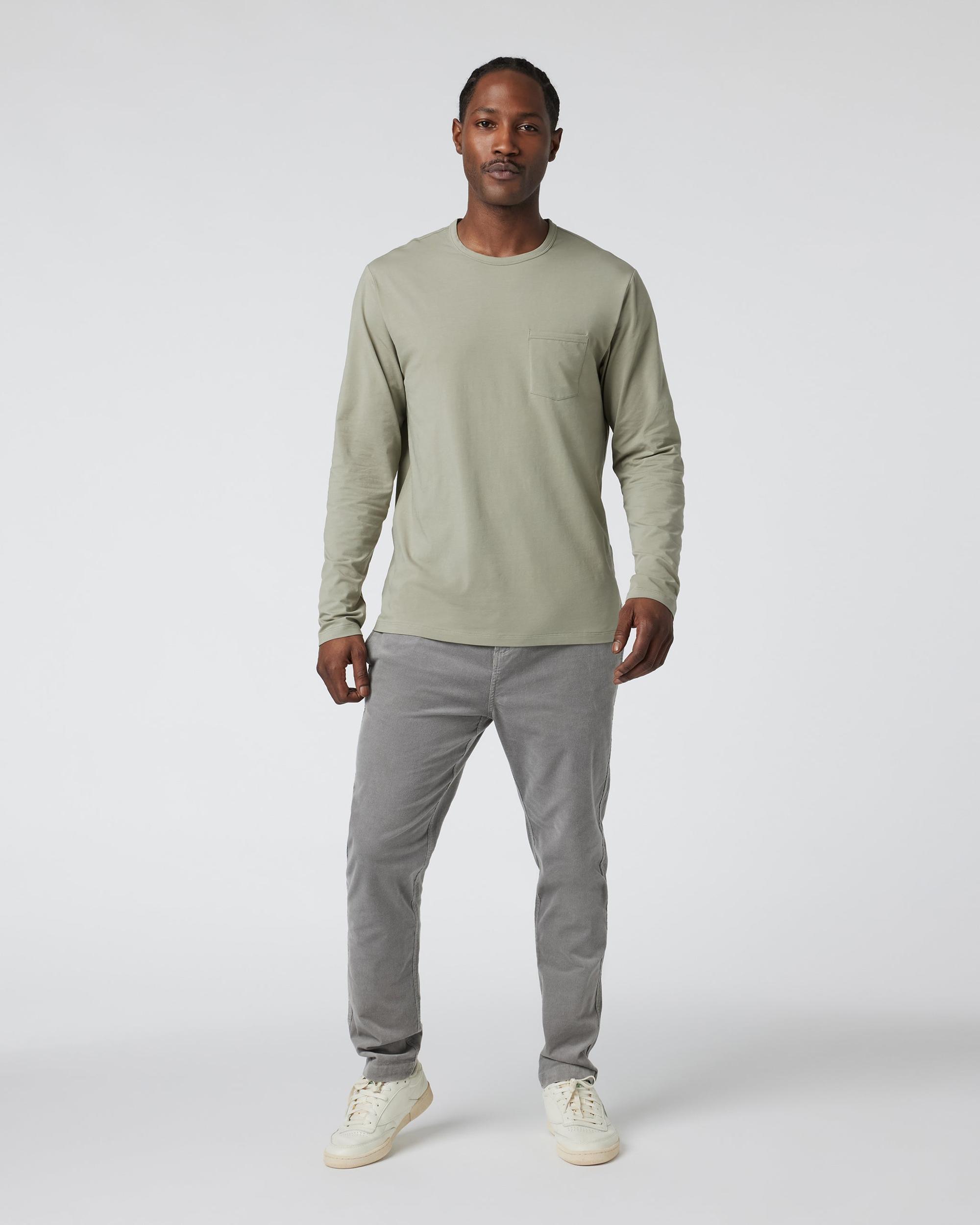 Long Sleeve Men's Feather Tee Product Image