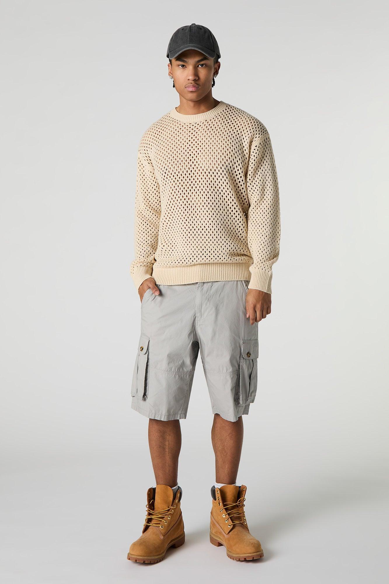 Button Pocket Longline Cargo Short Male Product Image