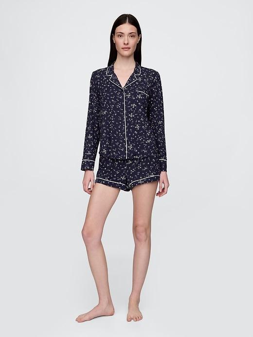 Modal Pajama Shirt Product Image