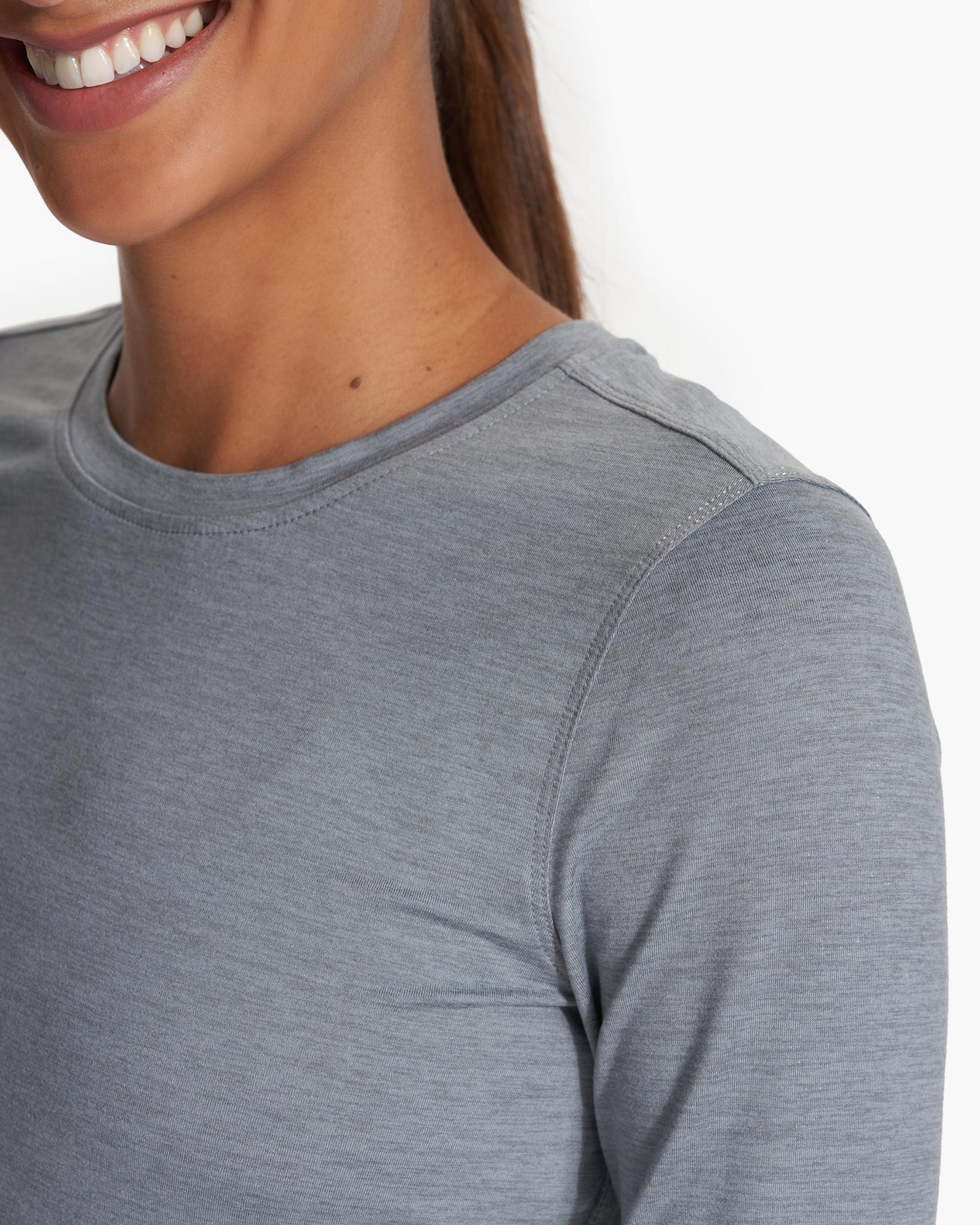 Long Sleeve Lux Crew Product Image