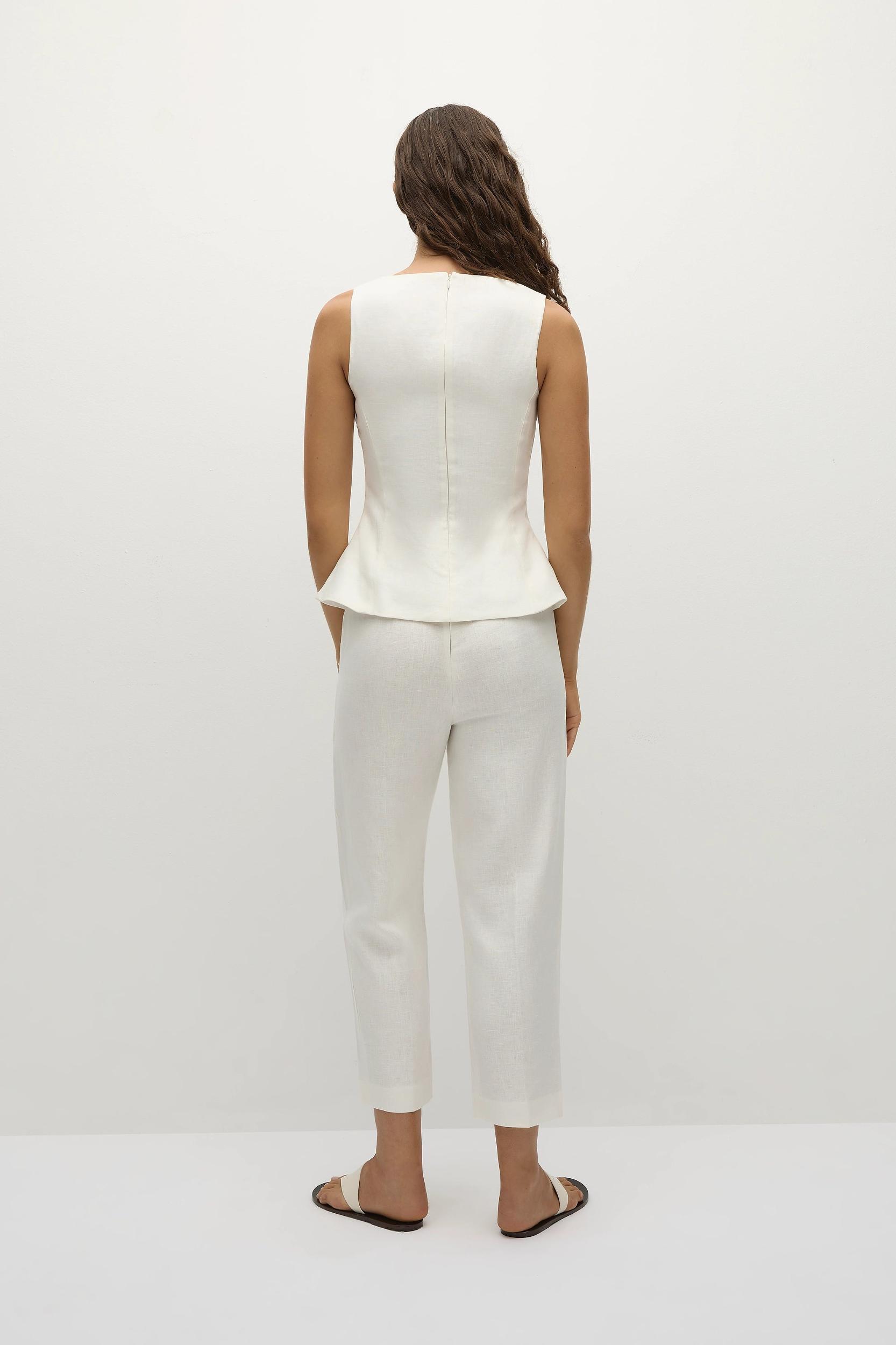 Eloise Mini Dress White Product Image