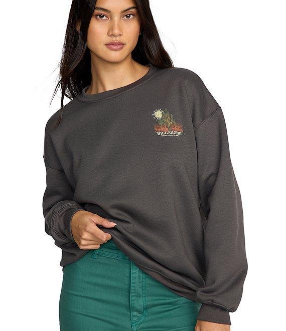 Billabong Desert Break Long Sleeve Fleece Sweatshirt Product Image
