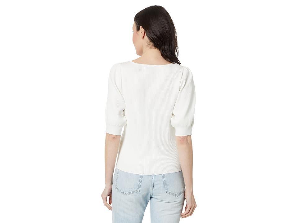Lilla P Full Sleeve Square Neck Sweater Women's Clothing Product Image