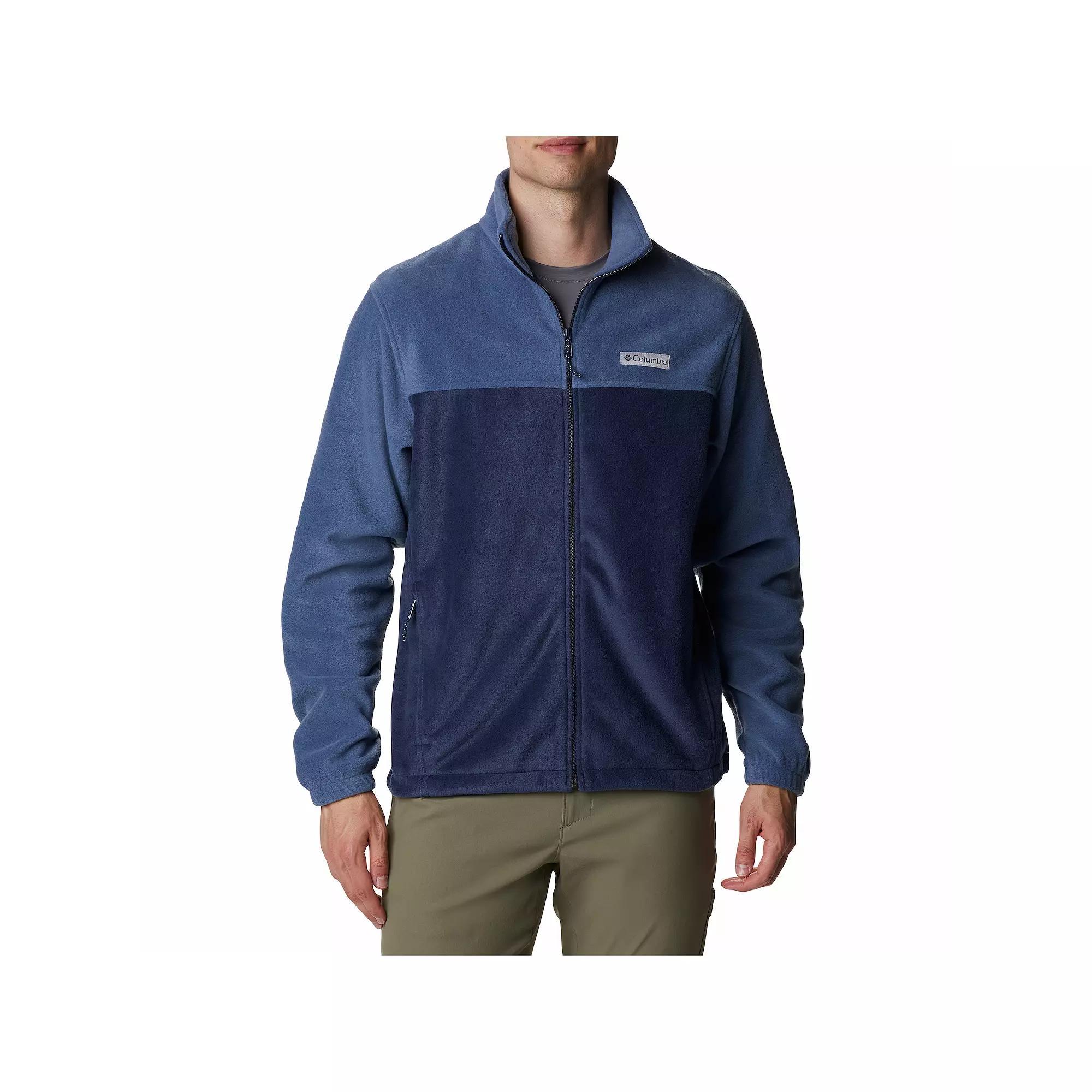 Men's Columbia Steens Mountain™ Full-Zip Fleece Jacket, Size: Medium, Dark Mountain Blue Product Image