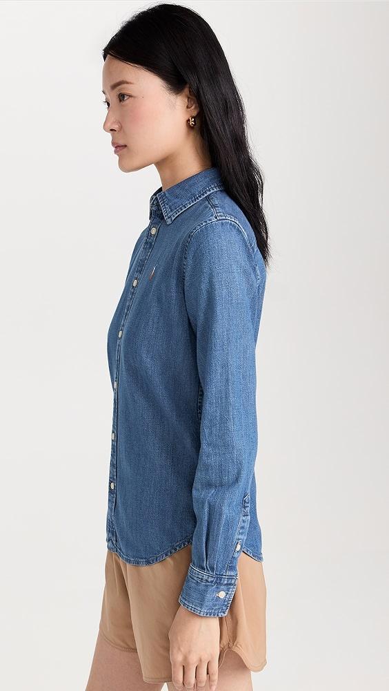 Polo Ralph Lauren Denim Long Sleeve Button Down | Shopbop Product Image