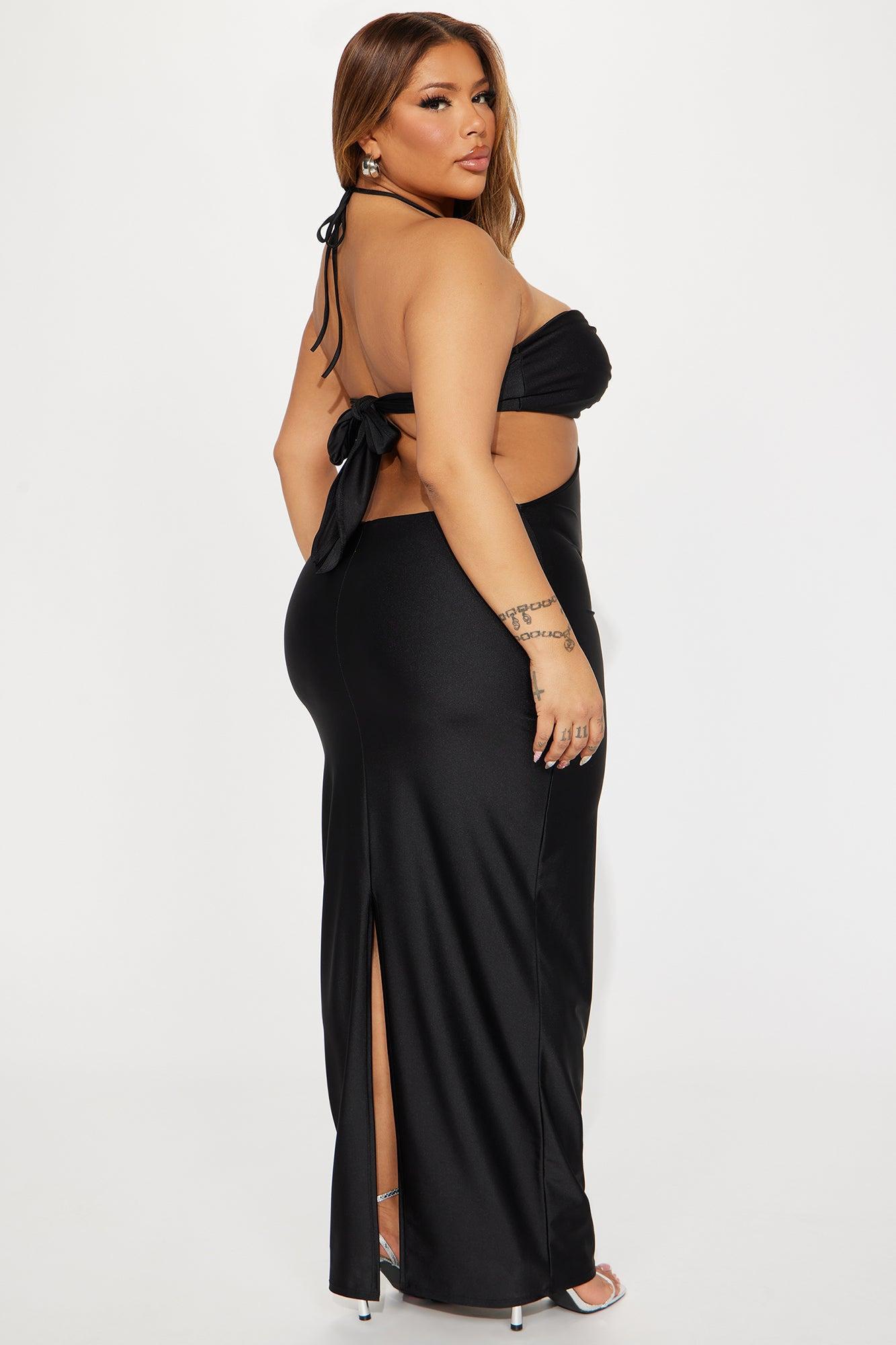 Jacky Cut Out Maxi Dress - Black Product Image