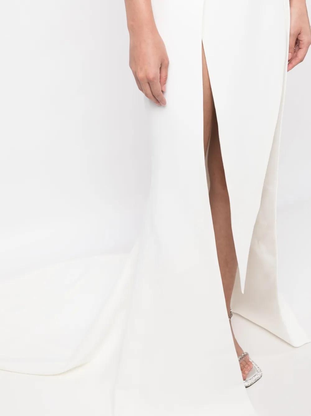 Obcession fishtail-train gown Product Image