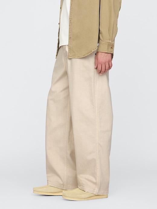 Relaxed Twill Utility Khakis Product Image