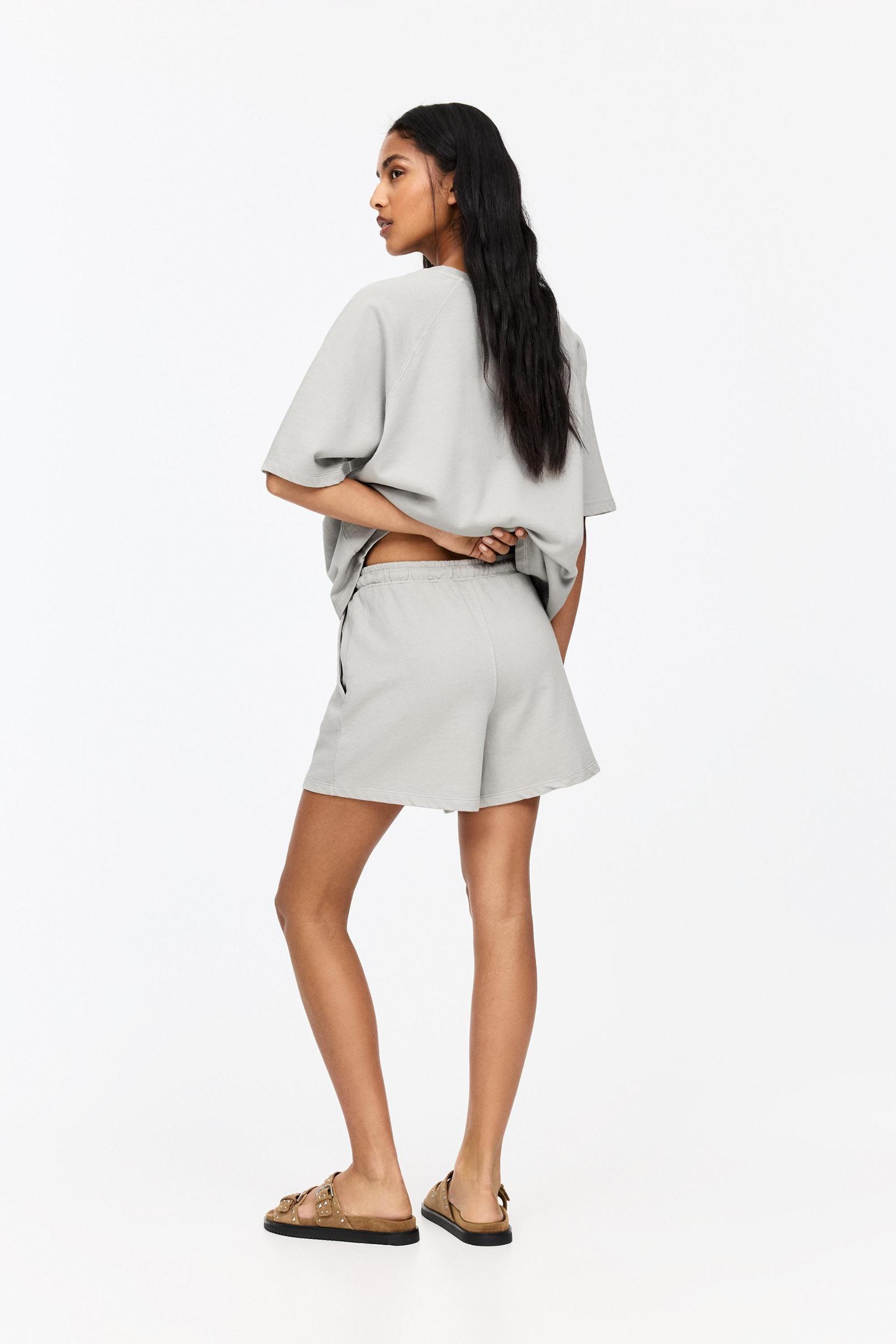 Tracksuit shorts with seam detail Product Image