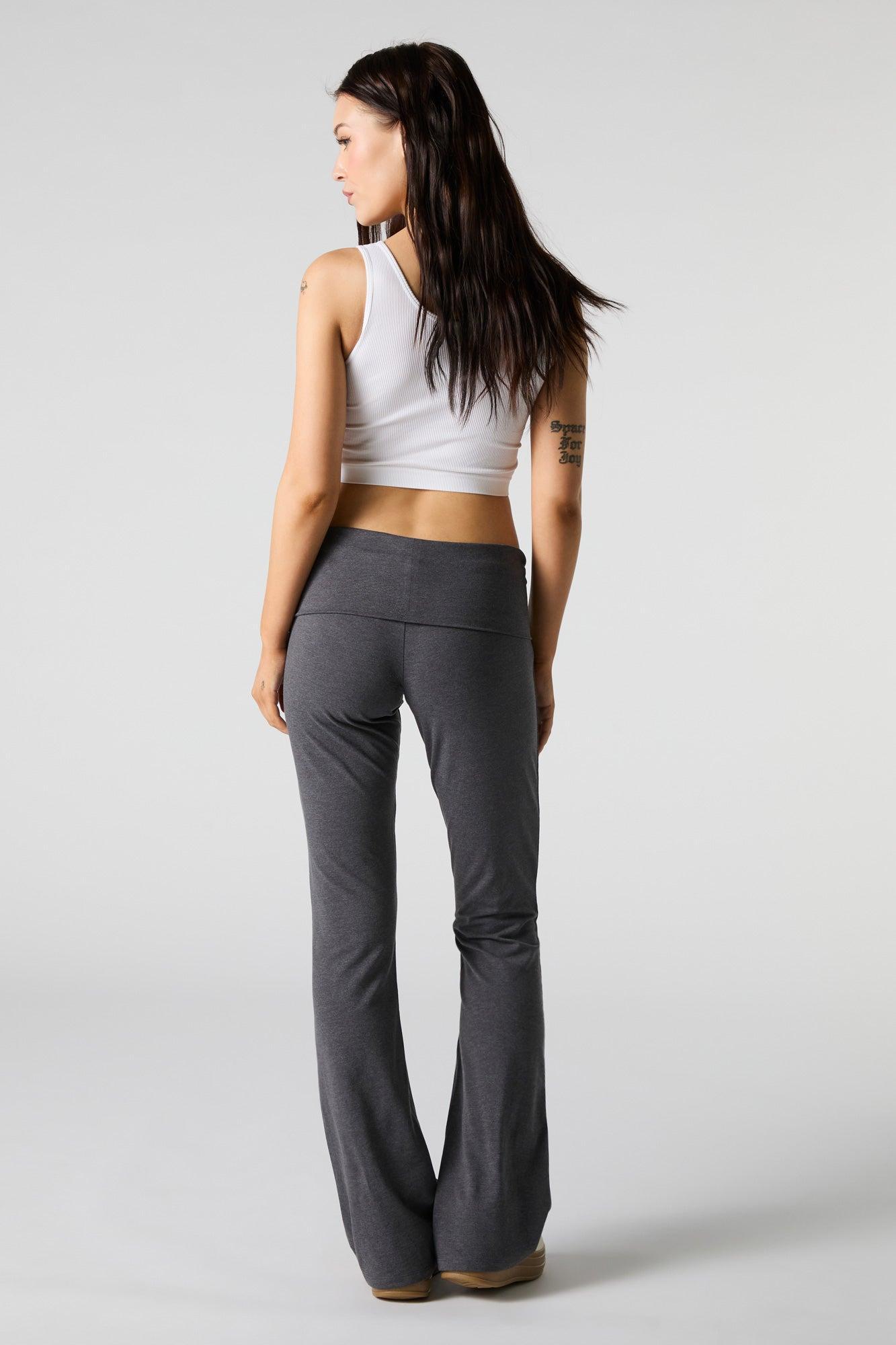 Foldover Flare Pant Female Product Image