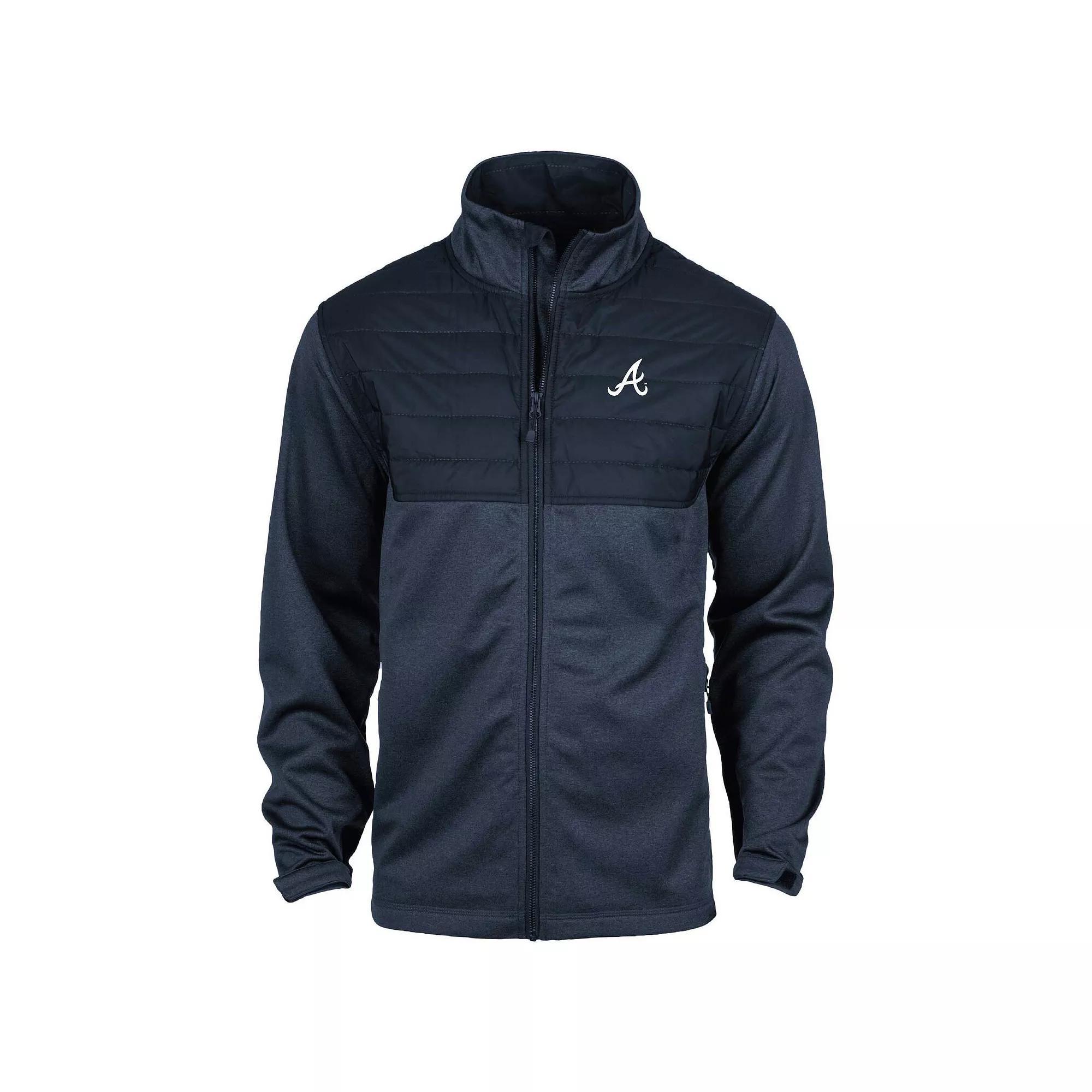 Men's Dunbrooke  Heather Navy Houston Astros Explorer Full-Zip Jacket, Size: 2XL, Blue Product Image