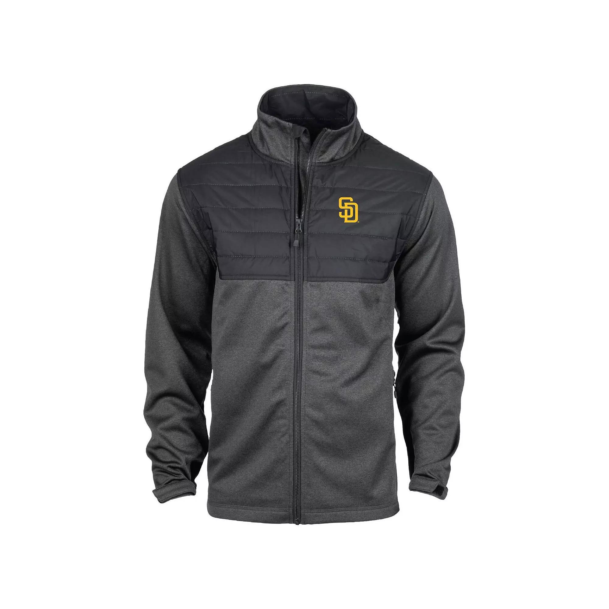 Men's Dunbrooke Heather Navy Tennessee Titans Explorer Tech Full-Zip Jacket, Size: 2XL, Blue Product Image