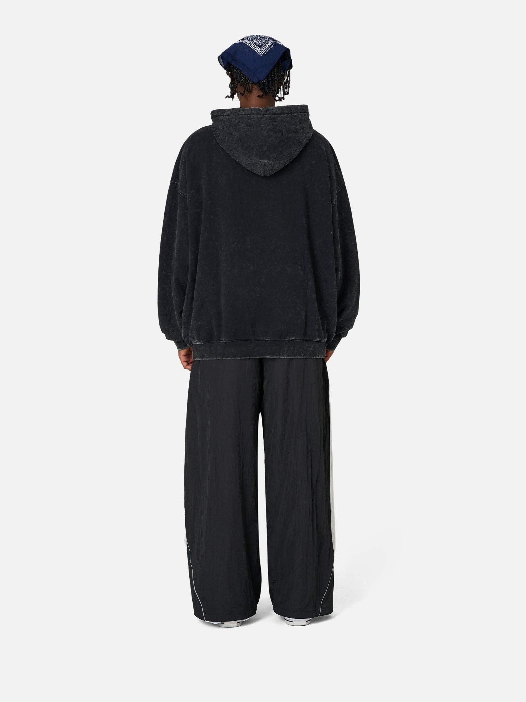 Aelfric Eden Abstract Graphic Washed Hoodie Product Image