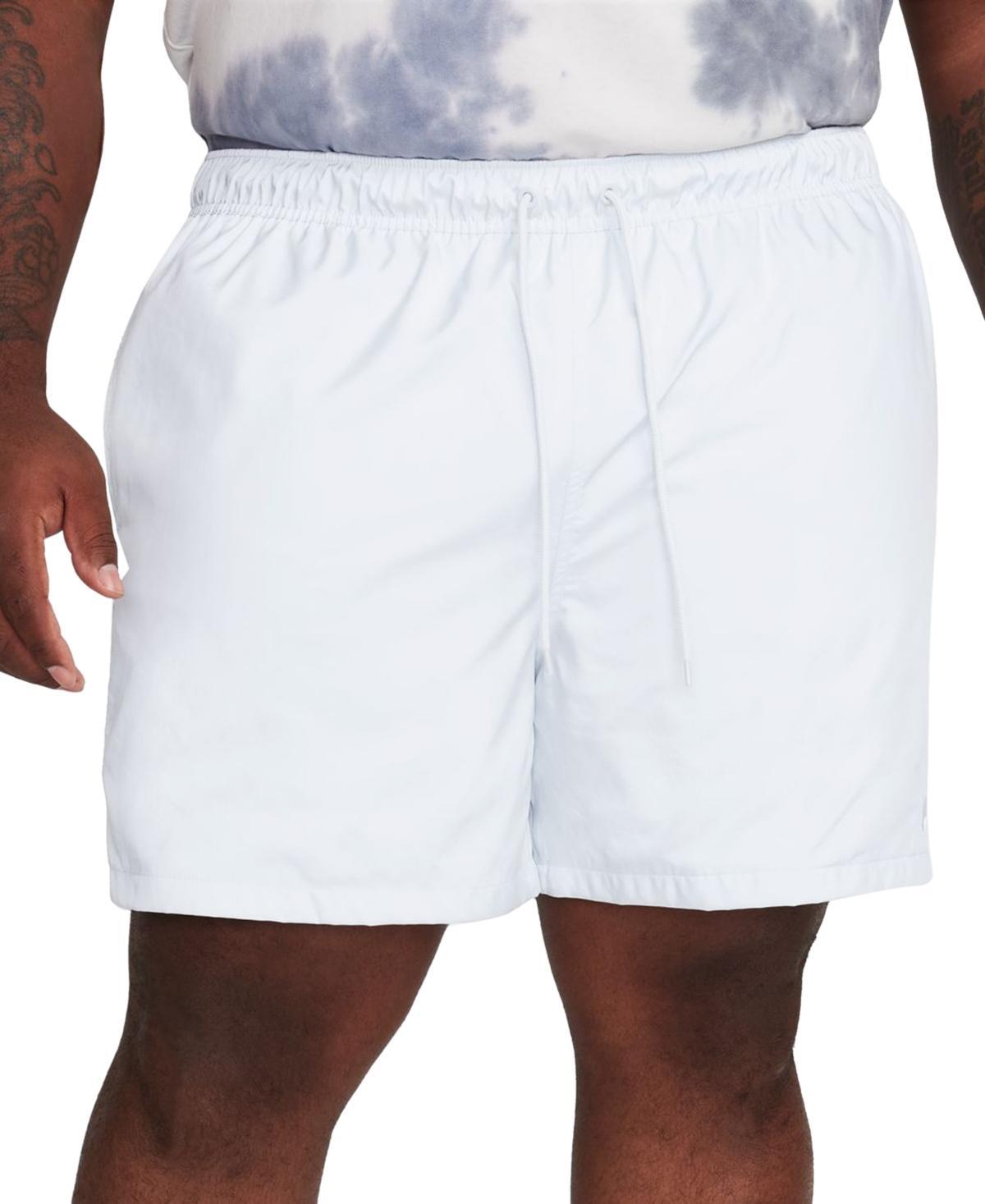Big & Tall Nike Club Woven Flow Shorts, Men's, Size: Large Tall, Black Product Image