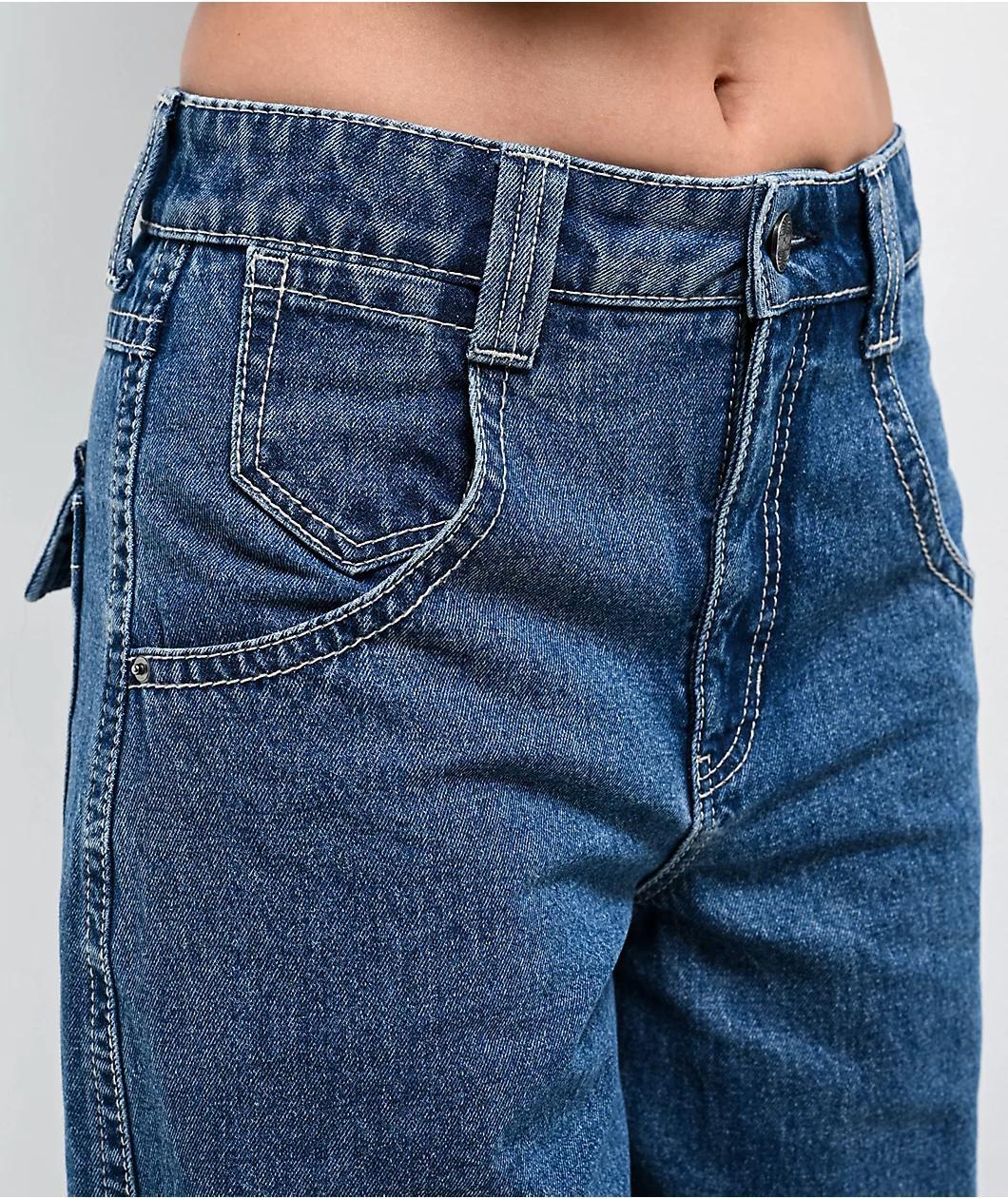 A.LAB Analog Bitmap Log On Raver Denim Jeans Product Image