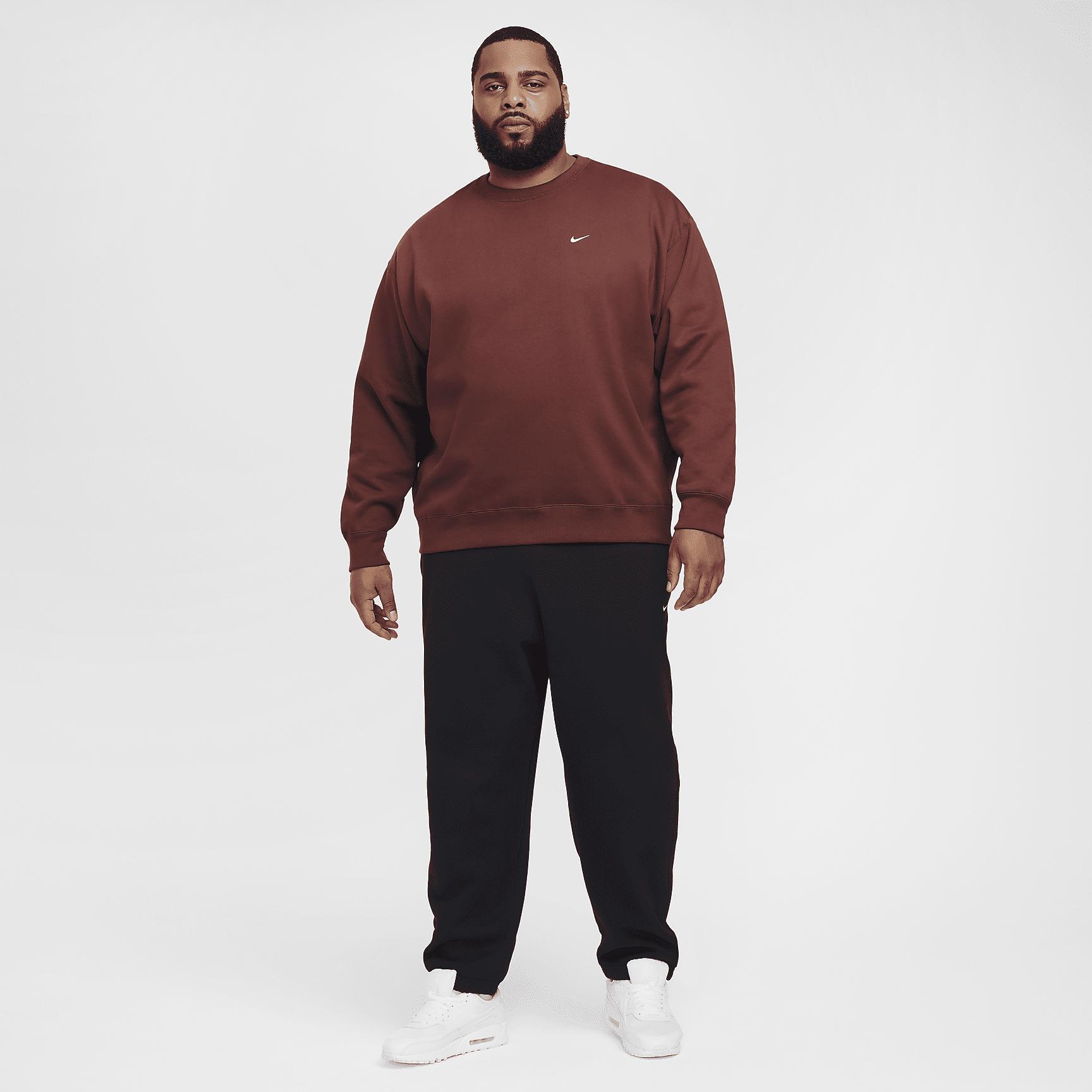 Nike Solo Swoosh Men's Fleece Crew Product Image