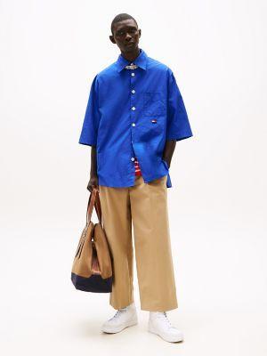 Wide-Leg Stretch Chino Product Image