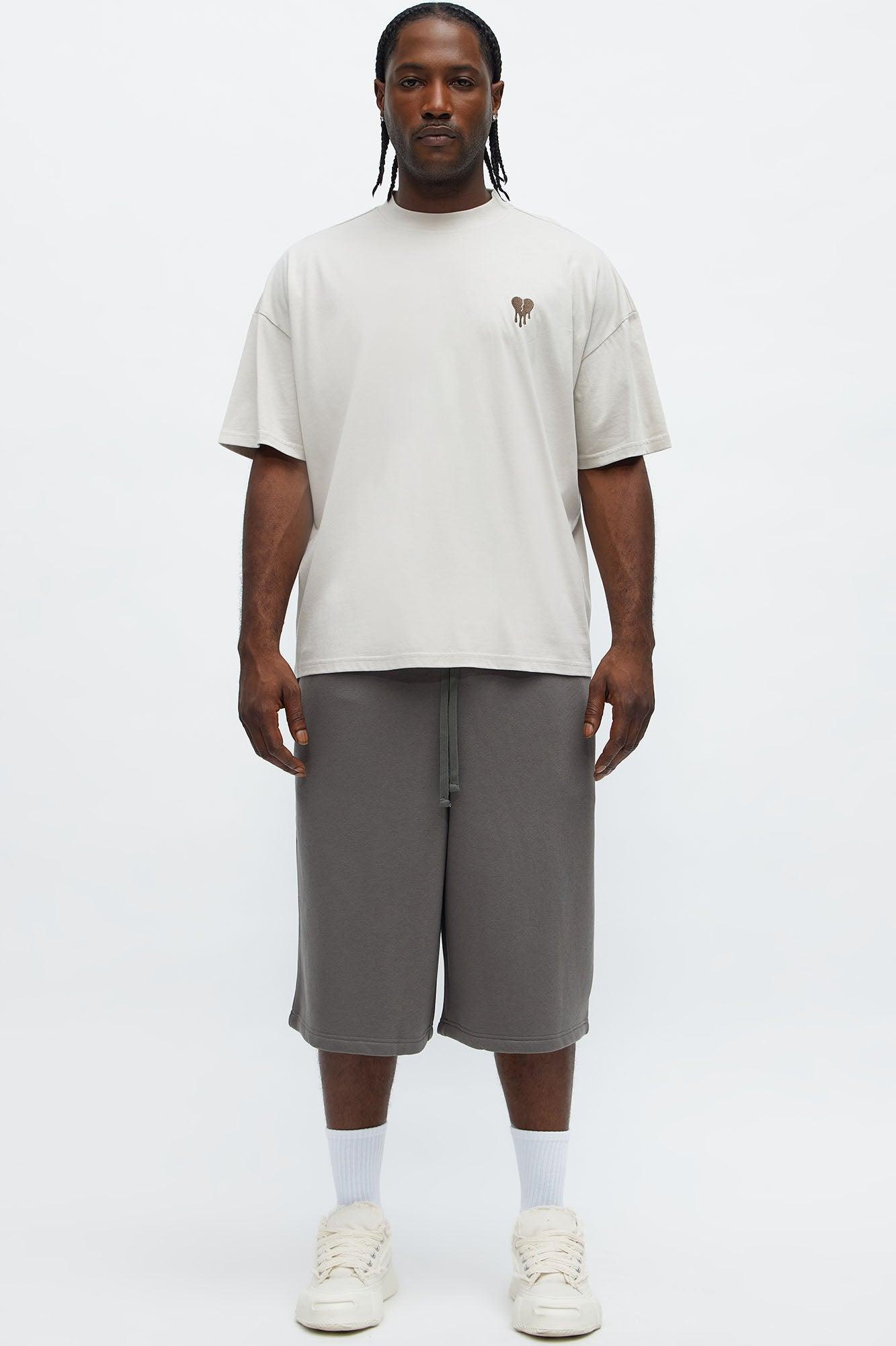Tyson Baggy Shorts - Charcoal Product Image