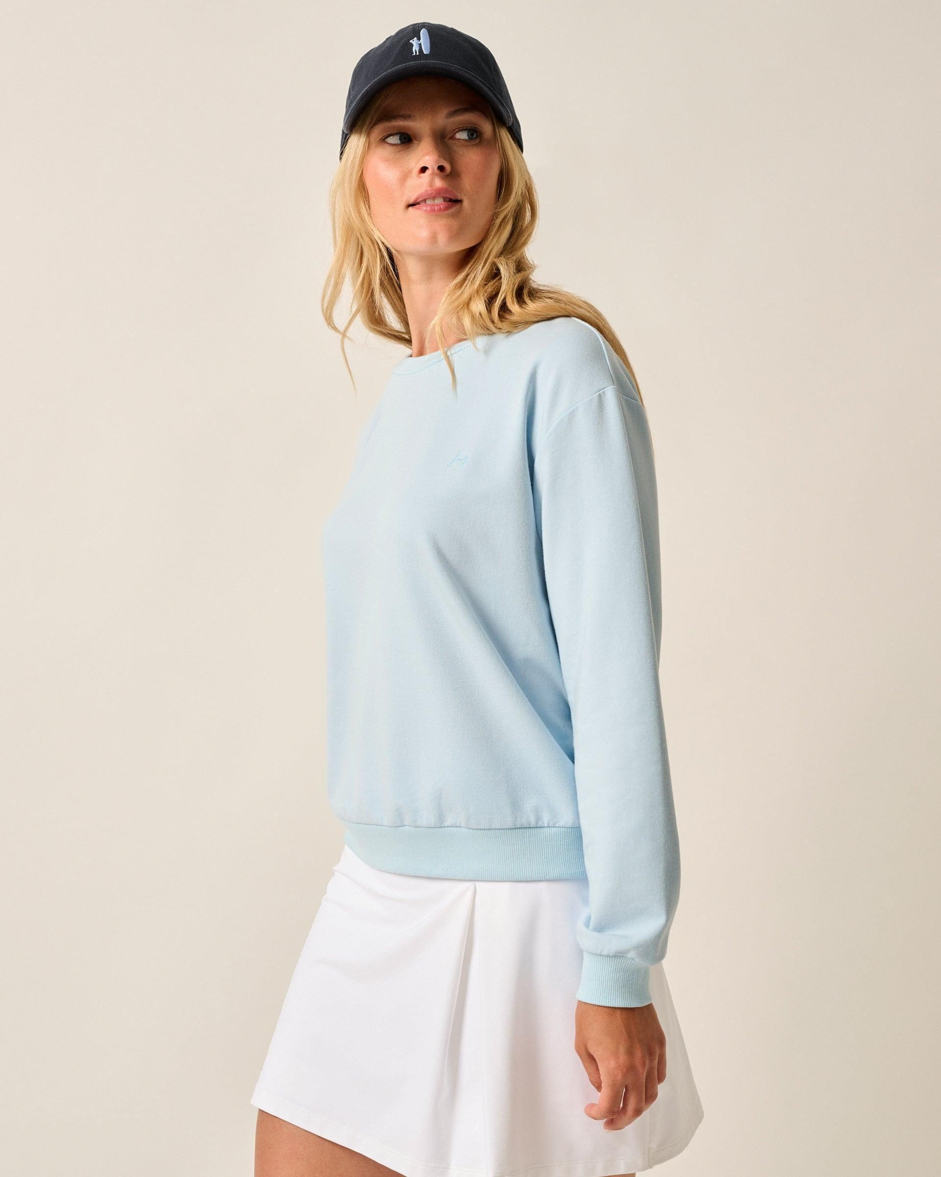 Samantha Terry Crewneck Sweatshirt Female Product Image