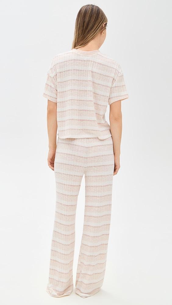Honeydew Intimates Take It Easy Tee Pants Set | Shopbop Product Image