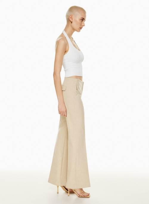 sculpt knit backless halter top Product Image