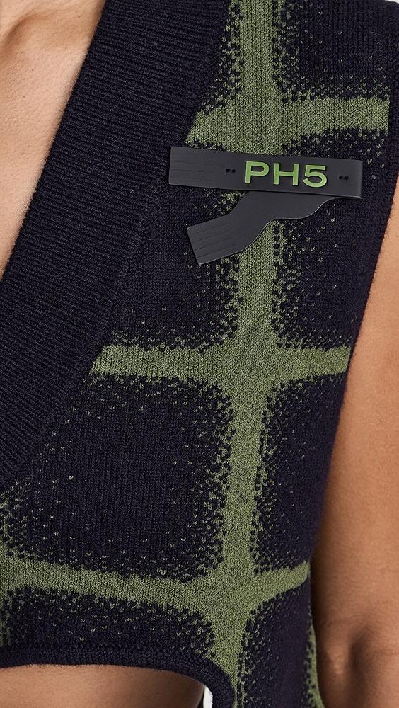 PH5 Reynolds Plaid Cropped Vest | Shopbop Product Image