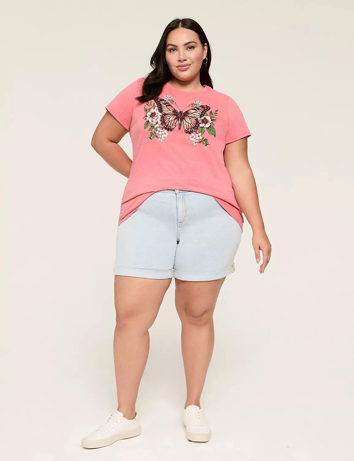 Boyfriend Fit Jean Short - 5.5" Inseam Product Image