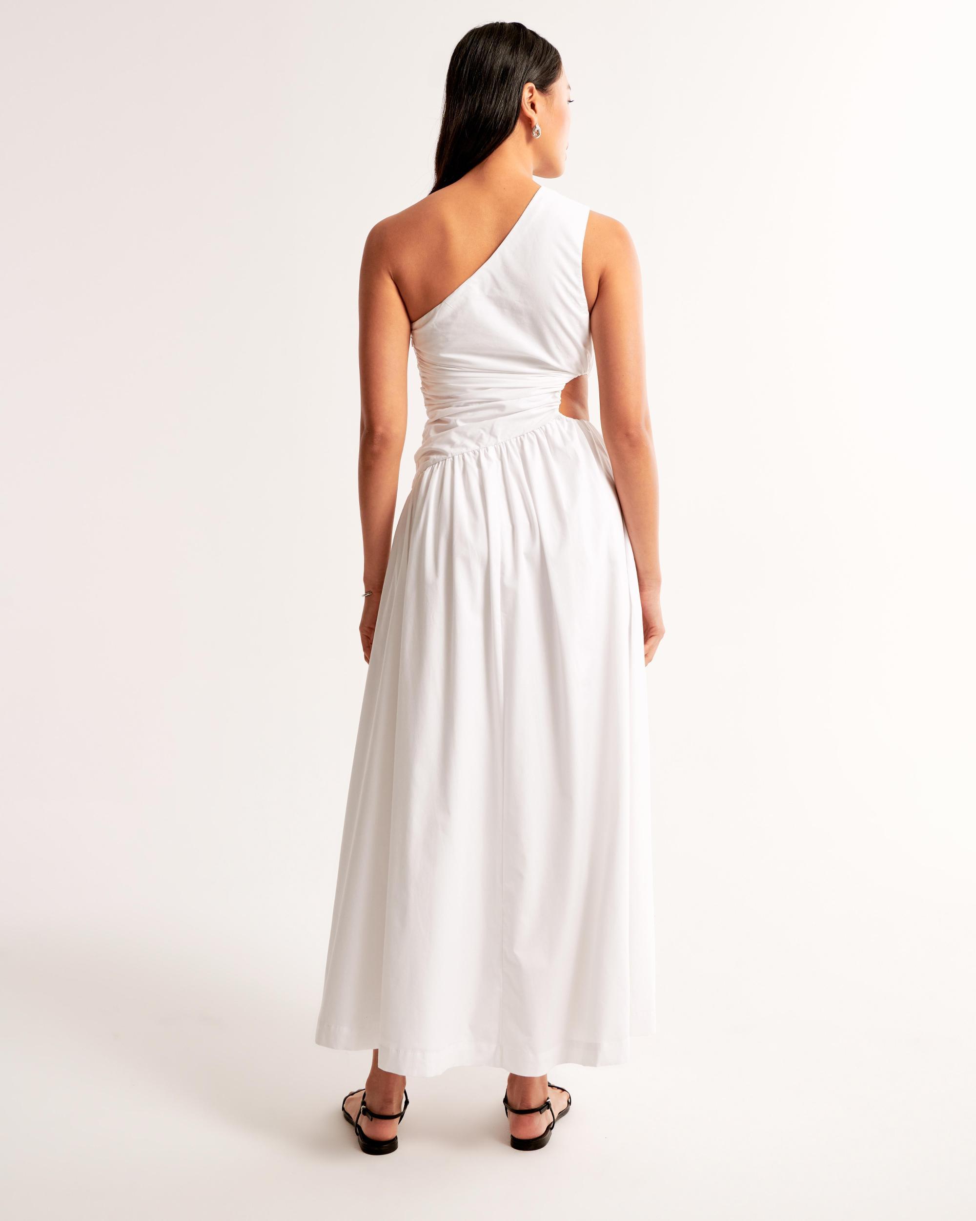One-Shoulder Cutout Maxi Dress Product Image