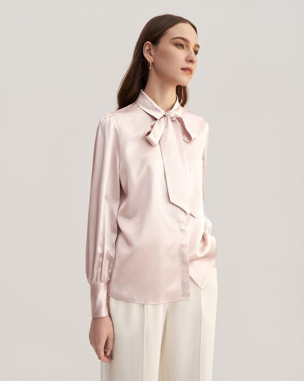 2 in 1 Women Silk Shirt Product Image