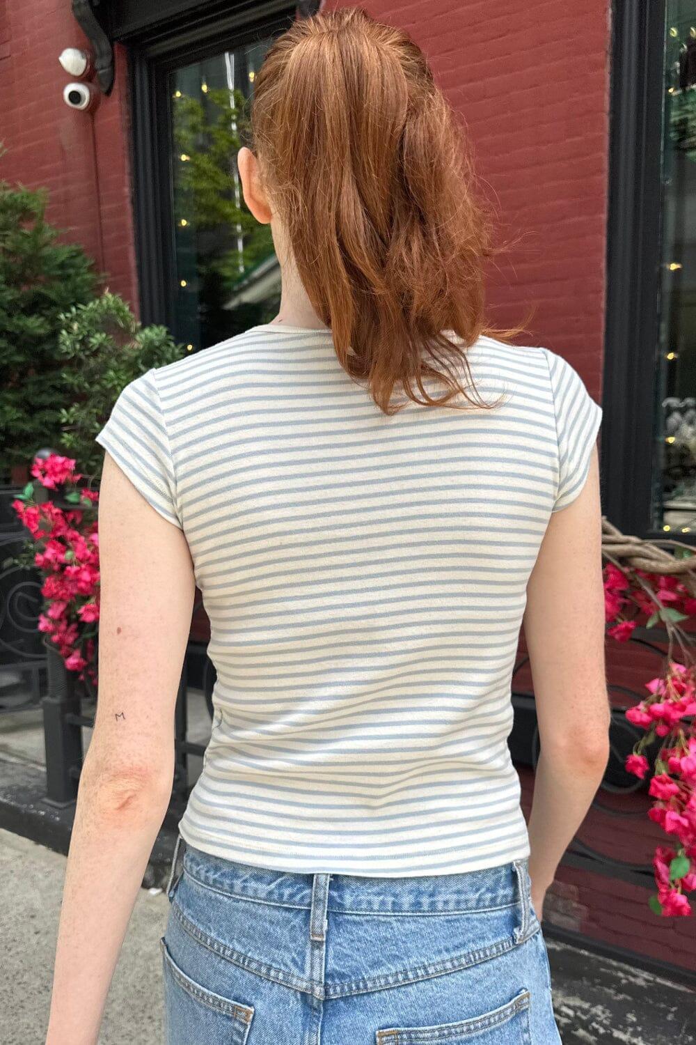 Hailie Long Striped Top Product Image