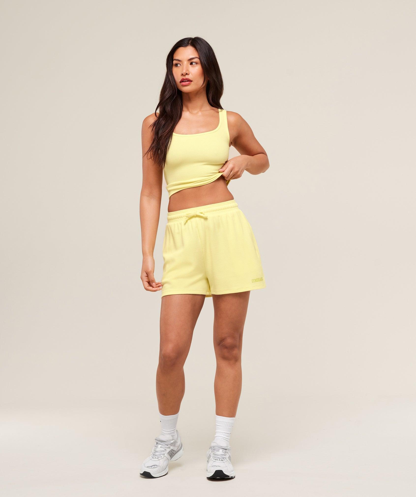 Waffle Cropped Tank Product Image