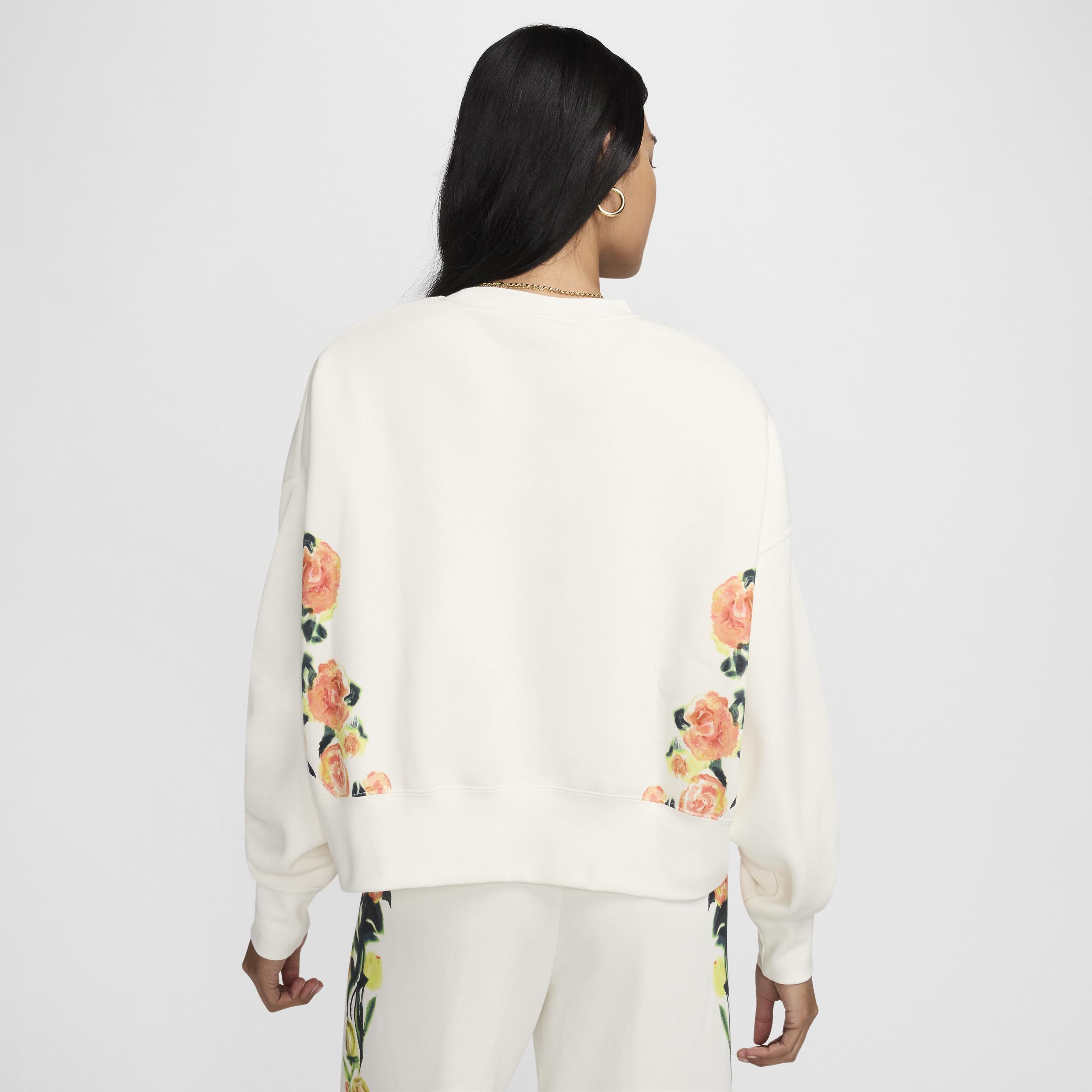 Nike Sportswear Phoenix Fleece Women's Artist Collection Over-Oversized Crew-Neck Sweatshirt Product Image