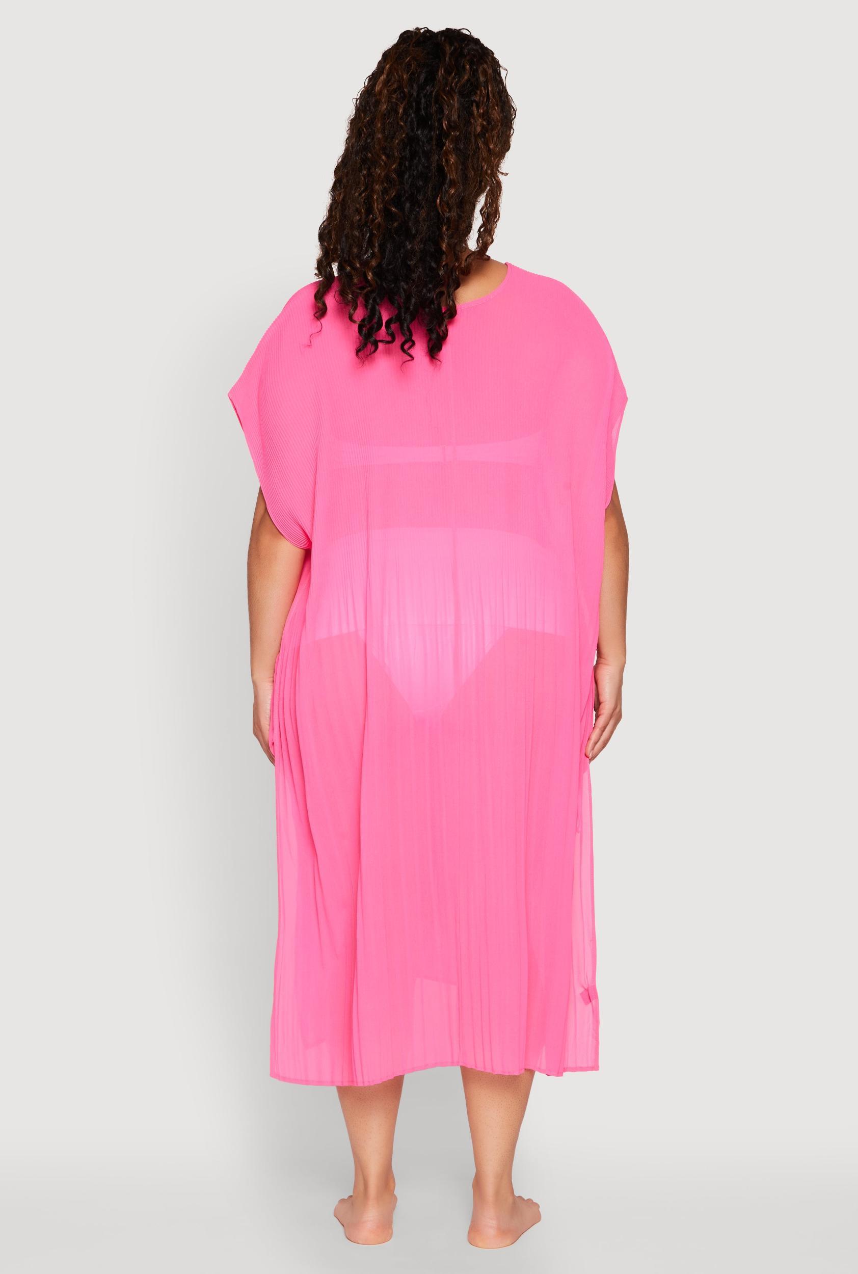 Plisse Swim Cover Up Female Product Image