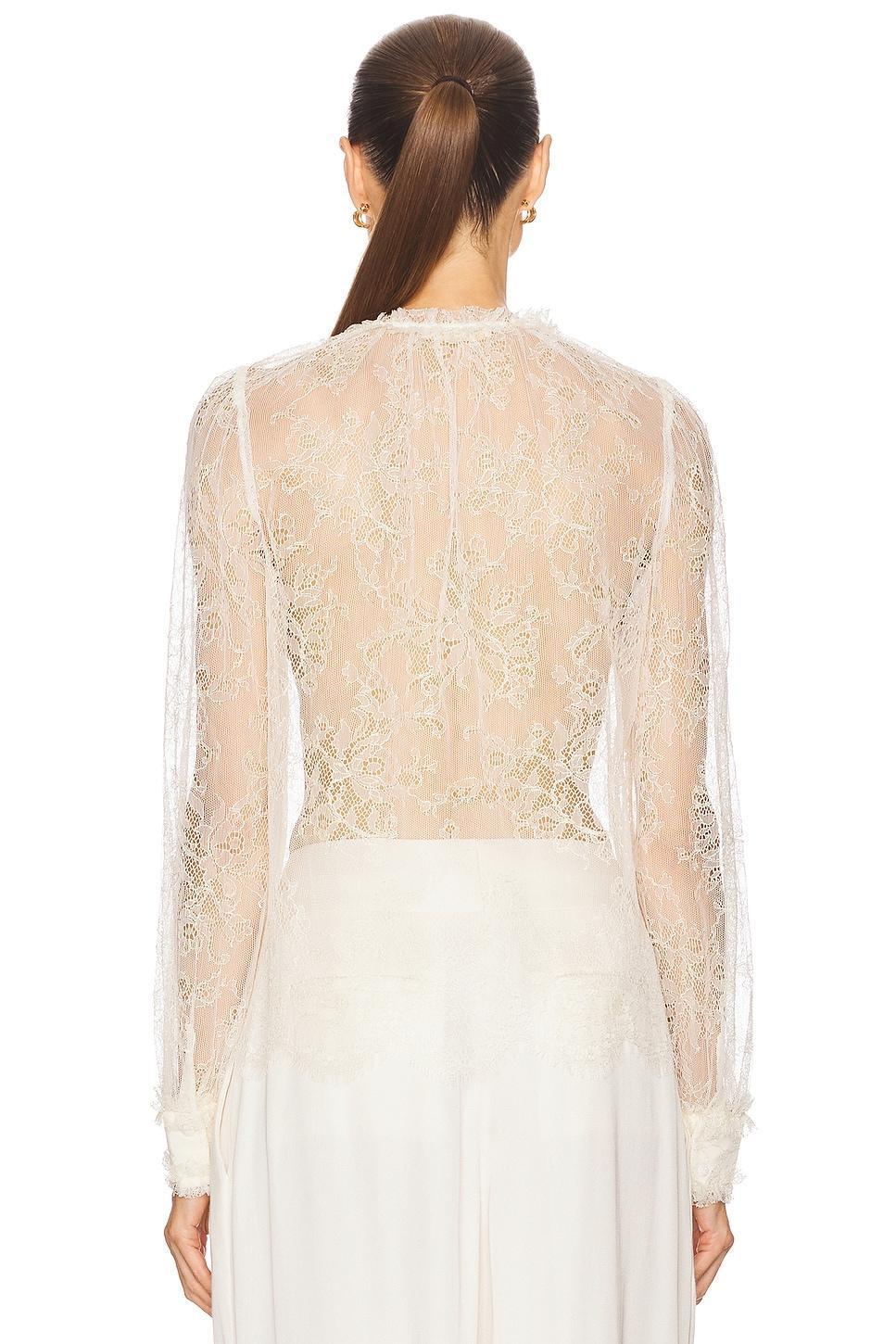 Iliana Necktie Long Sleeve Blouse Ulla Johnson Product Image