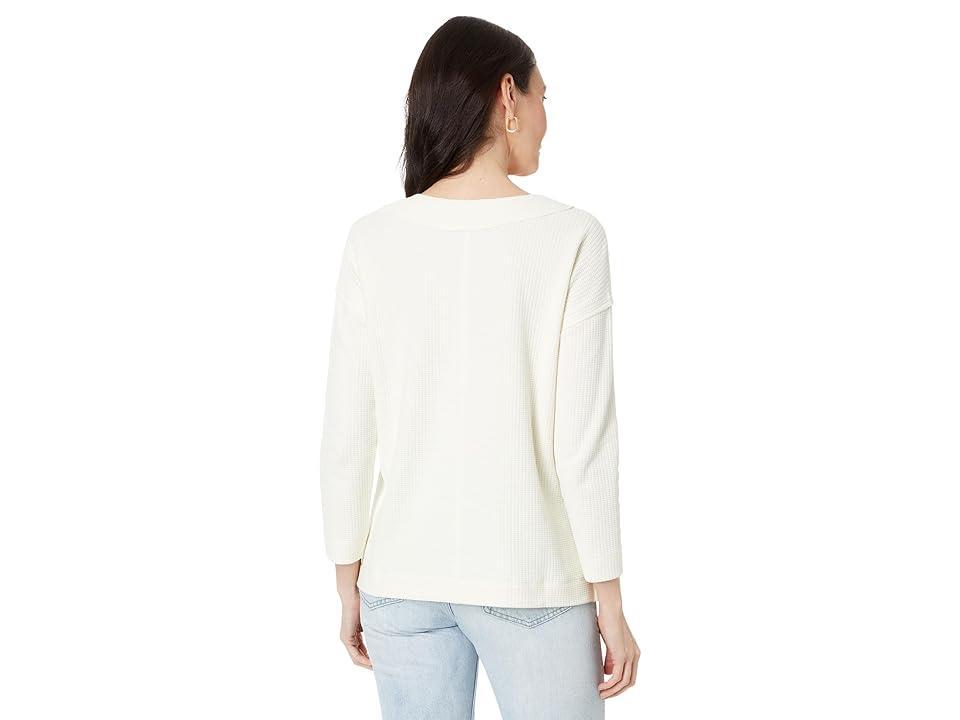 Lilla P Easy Dropped Shoulder V-Neck Women's Clothing Product Image