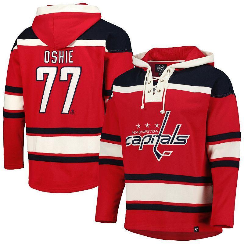Mens 47 TJ Oshie Washington Capitals Player Lacer Pullover Hoodie Product Image