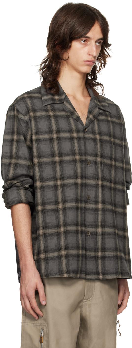 OUR LEGACY Heusen Check Shirt In Oyster Product Image