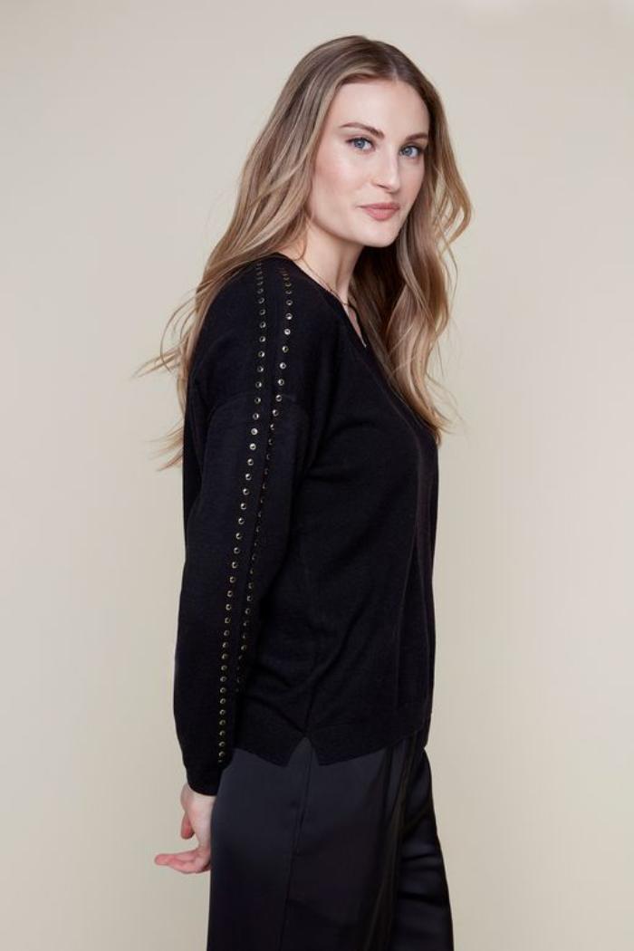 Sweater with Studs Product Image