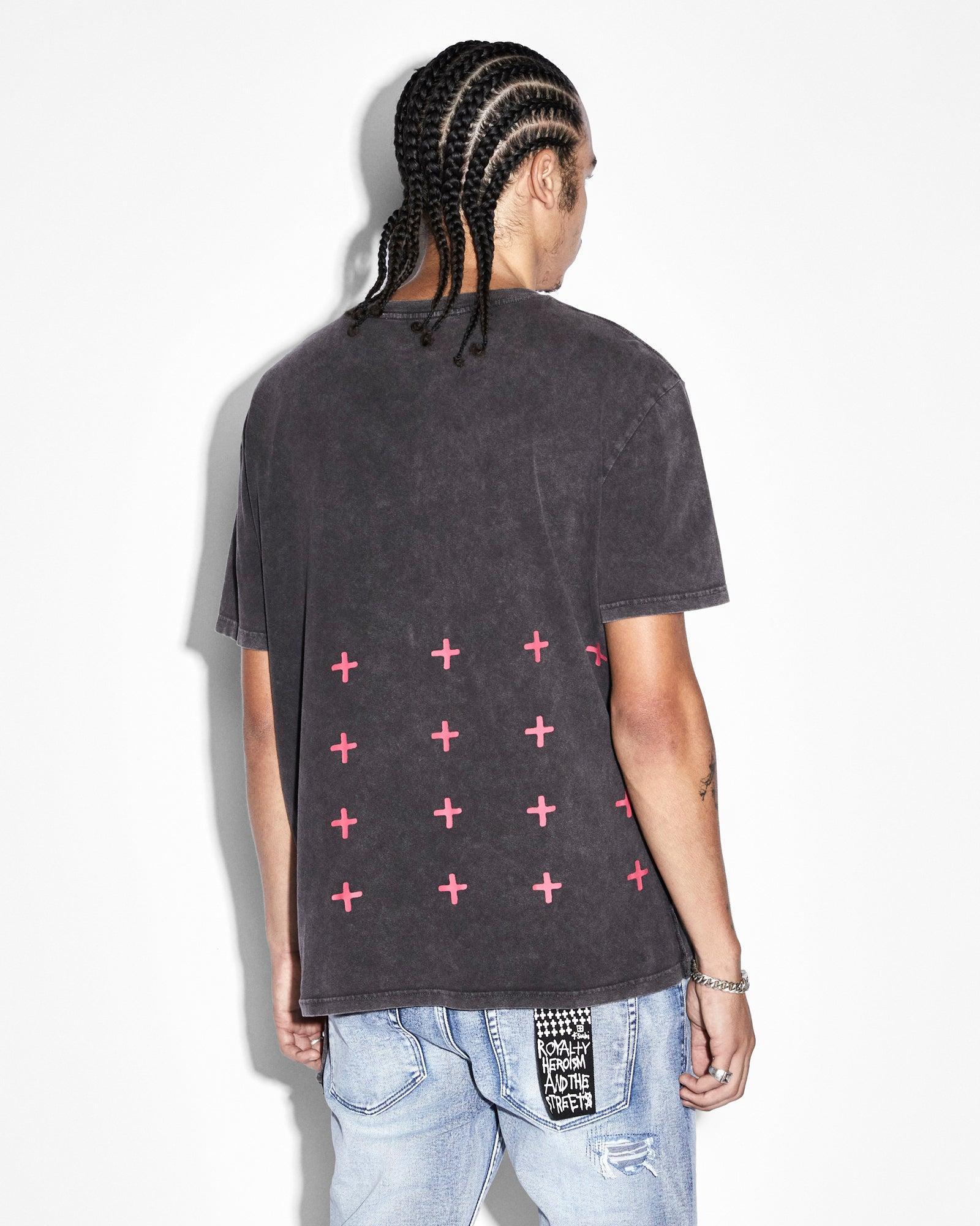 GRIFFIN KASH SS TEE ACID BLACK Male Product Image