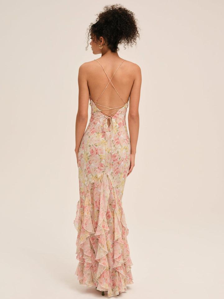 Elea Maxi Dress — Multi Product Image